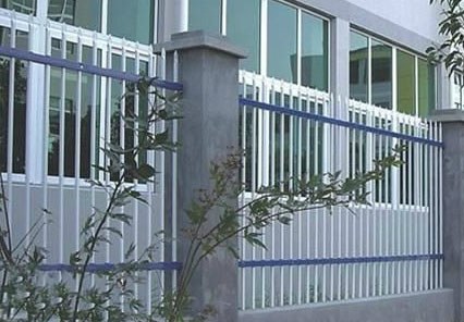 鋅鋼圍墻護欄多種顏色